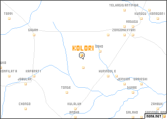 map of Kolori