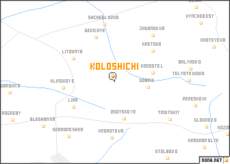 map of Koloshichi