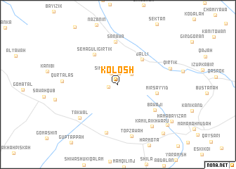 map of Kōlōsh