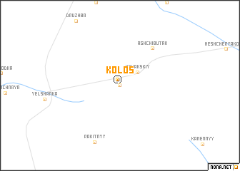 map of Kolos
