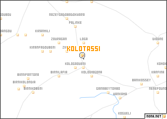 map of Kolo Tassi