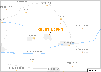 map of Kolotilovka