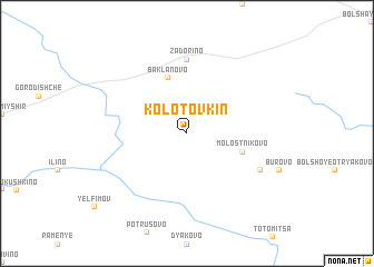 map of Kolotovkin