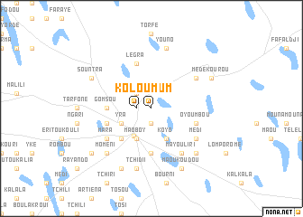 map of Koloum