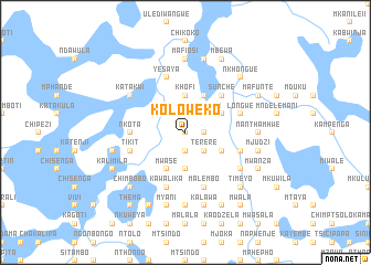 map of Koloweko