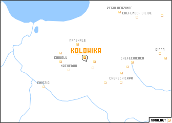 map of Kolowika