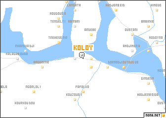 map of Koloy