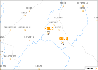 map of Kolo