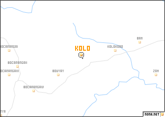 map of Kolo