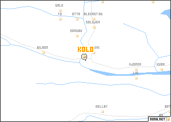 map of Kolo