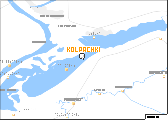 map of Kolpachki