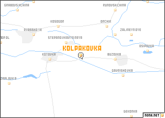 map of Kolpakovka