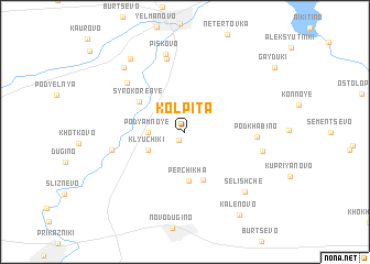 map of Kolpita