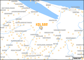 map of Kolsar