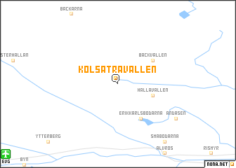 map of Kölsätravallen