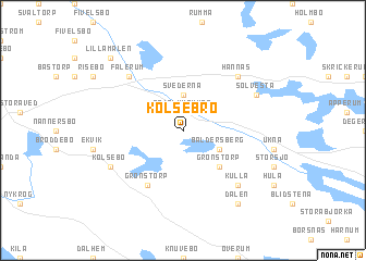 map of Kolsebro