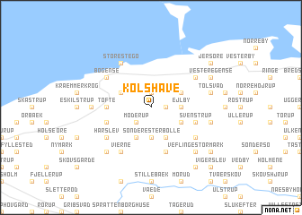 map of Kolshave