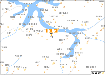 map of Kolsh