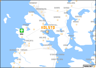 map of Kolstø