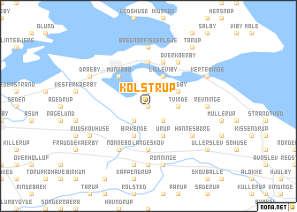 map of Kølstrup