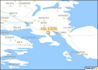 map of Kölsund