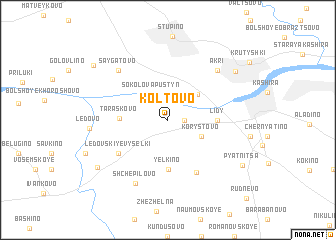 map of Koltovo