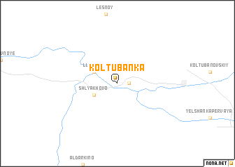 map of Koltubanka