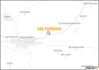 map of Koltunovka