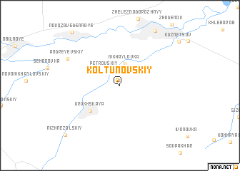 map of Koltunovskiy