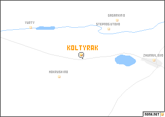 map of Koltyrak
