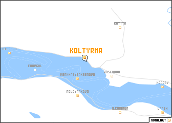 map of Koltyrma