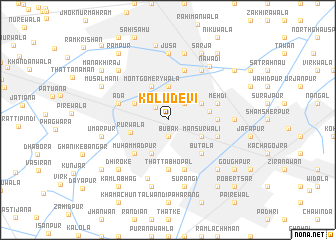 map of Kolu Devi