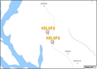 map of Kolufu