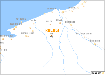 map of Kolugi