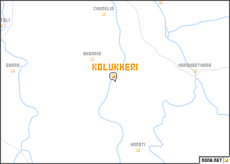 map of Kolūkheri