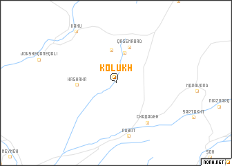 map of Kolūkh