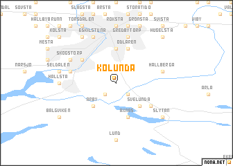 map of Kolunda