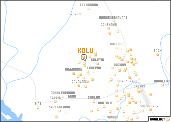 map of Kolū