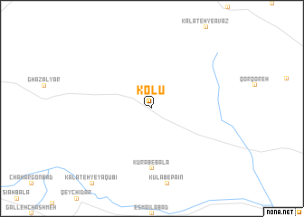 map of Kolū