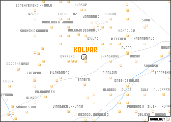 map of Kolvār