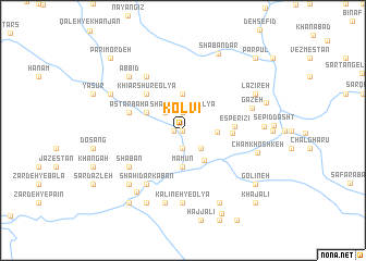 map of Kolvī