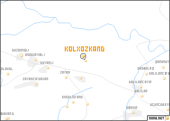 map of Kolxozkǝnd