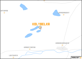 map of Kolybel\