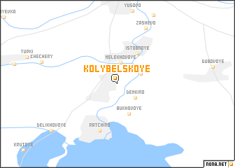 map of Kolybel\