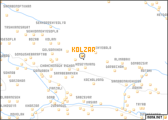 map of Kolzār