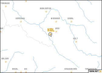 map of Kol