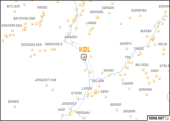 map of Kol