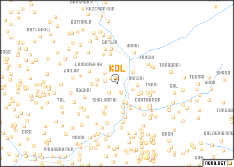 map of Kol