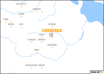 map of Komaraga