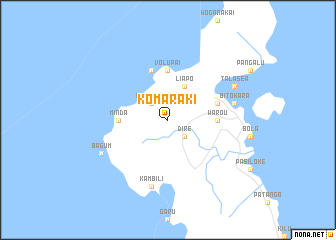 map of Komaraki